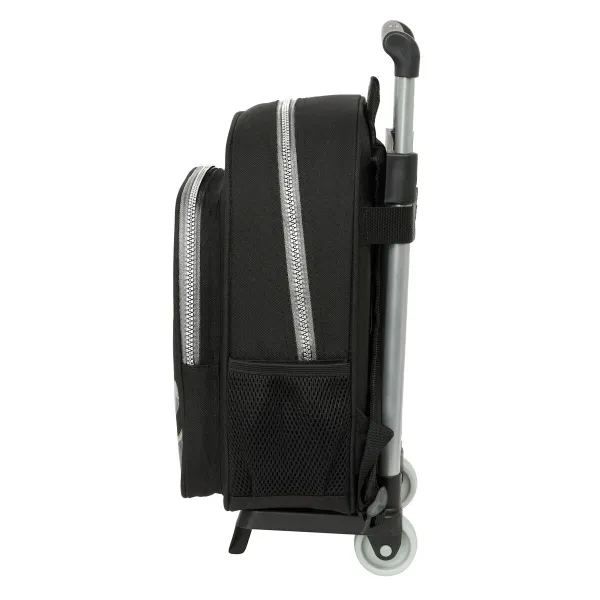 School Rucksack with Wheels Batman Game over Black 27 x 33 x 10 cm
