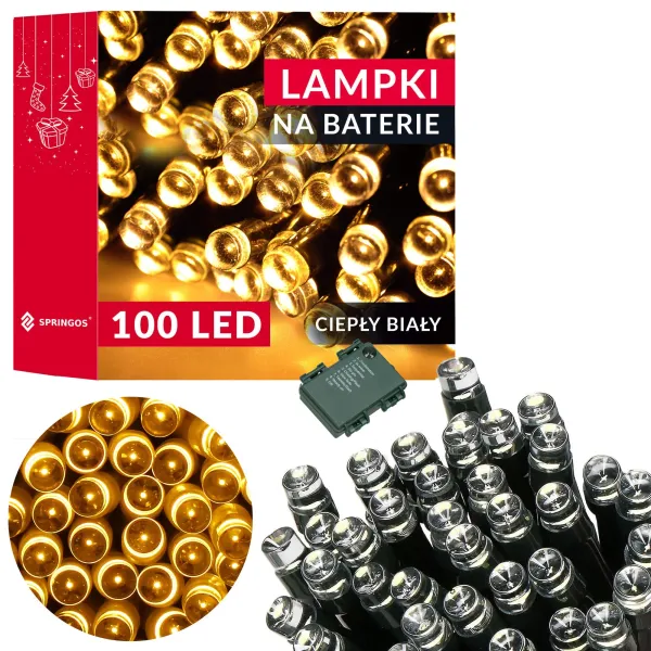 Рождественские огоньки Springos CL4030 100 LED