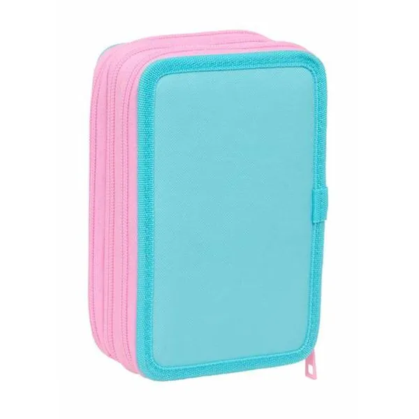 Penālis ar vietu trim zīmuļiem Stitch Zils 12,5 x 19,5 x 5,5 cm 37 Daudzums