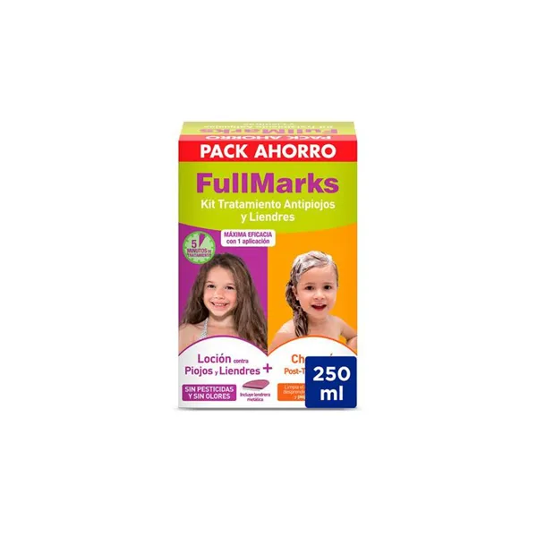 Fullmarks Lotion Anti-Lice Kit 100ml Shampoo 150ml