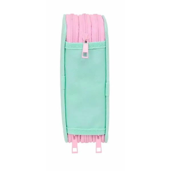 Penālis ar vietu trim zīmuļiem Stitch Zaļš 12,5 x 19,5 x 5,5 cm 37 Daudzums