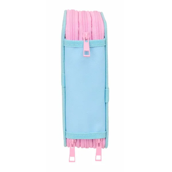 Тройной пенал Frozen Синий 12,5 x 19,5 x 5,5 cm 37 Предметы