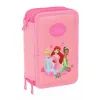 Triple Pencil Case Disney Princess Pink 12,5 x 19,5 x 5,5 cm 37 Pieces