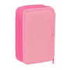 Triple Pencil Case Disney Princess Pink 12,5 x 19,5 x 5,5 cm 37 Pieces