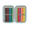 Penālis ar vietu trim zīmuļiem Peppa Pig Zils 12,5 x 19,5 x 5,5 cm 37 Daudzums