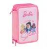 Penālis ar vietu trim zīmuļiem Barbie Rozā 12,5 x 19,5 x 5,5 cm 37 Daudzums