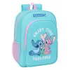 Skolas soma Stitch Zils 33 x 42 x 14 cm