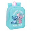 School Bag Stitch Blue 22 x 27 x 10 cm