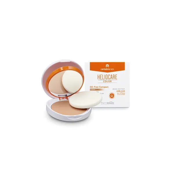 Heliocare Color Oil Free Compact Make Up Spf50 Light 10g