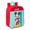Школьный рюкзак Mickey Mouse Синий Красный 22 x 27 x 10 cm
