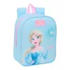 School Bag Frozen Blue Pink 22 x 27 x 10 cm