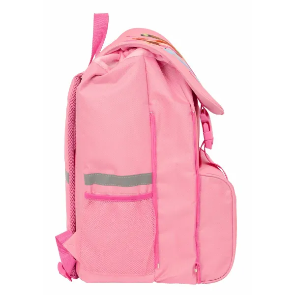 Koululaukku Disney Princess Pinkki 18,5 x 41 x 15 cm