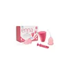 Enna Cycle M-Size Menstrual Cup 2 Cups Applicator Sterilizer