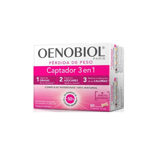 Oenobiol Weightloss 3 In 1 Fat Binder 60 Tablets