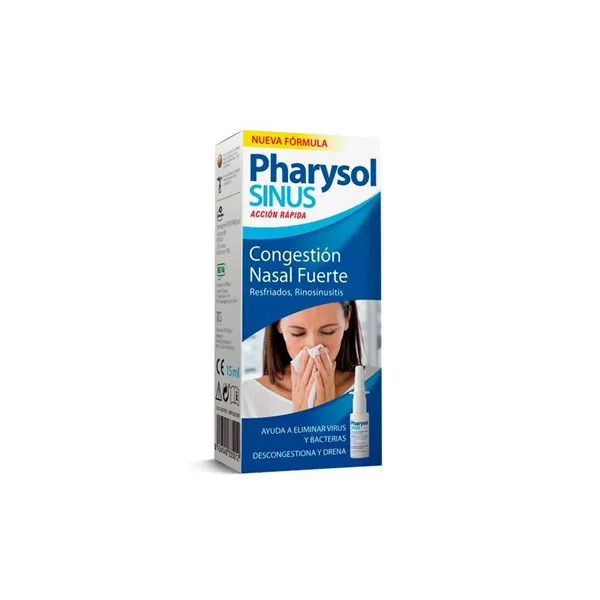 Reva Pharysol Sinus Congestión Nasal Fuerte 15ml