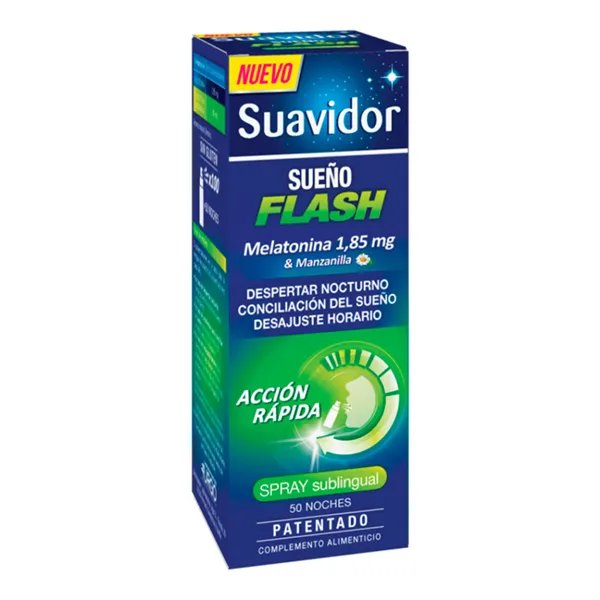 Suavidor Melatonina Spray Flash 20ml