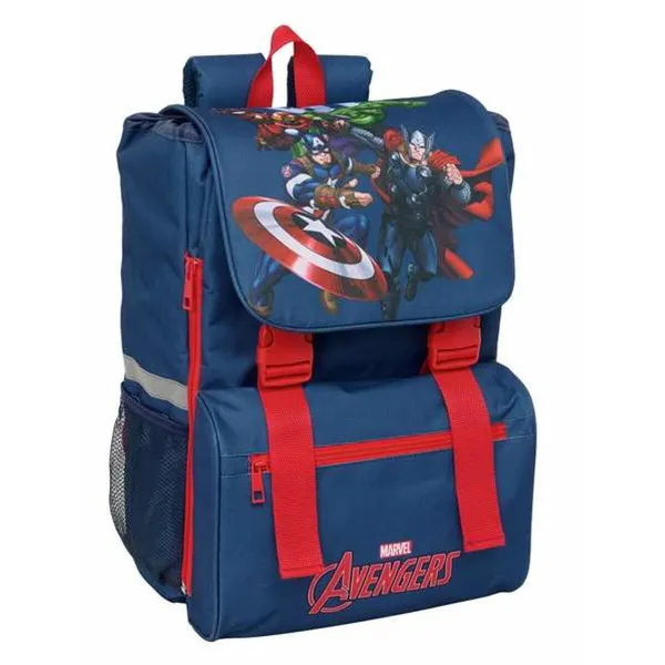 Школьный рюкзак The Avengers Тёмно Синий 18,5 x 41 x 15 cm