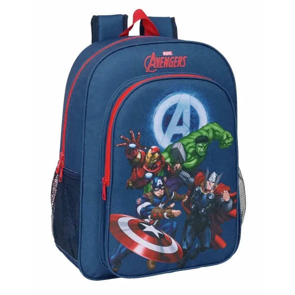 Школьный рюкзак The Avengers Тёмно Синий 33 x 42 x 14 cm