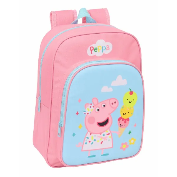 Школьный рюкзак Peppa Pig Синий Розовый 26 x 34 x 11 cm