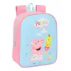 Koululaukku Peppa Pig Sininen Pinkki 22 x 27 x 10 cm