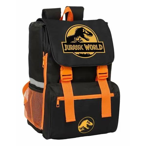 Школьный рюкзак Jurassic World Чёрный 18,5 x 41 x 15 cm