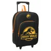 Mokyklinė kuprinė su ratukais Jurassic World Juoda 32 x 42 x 14 cm