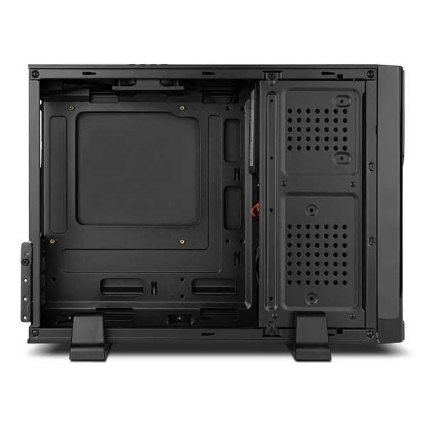 ATX Pus-torņveida Kārba Nox-Xtreme Lite070 Melns 500 W
