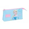 Triple Carry-all Frozen Blue Pink 22 x 12 x 3 cm