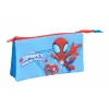 Kolmilokeroinen laukku Spidey Sininen 22 x 12 x 3 cm