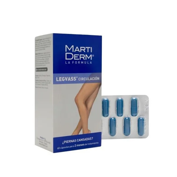 Martiderm Legvass Capsules 60 Units