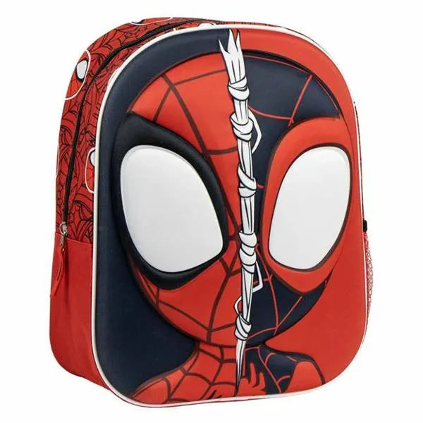 Mokyklinis krepšys Spider-Man Raudona 25,0 x 31,0 x 10,0 cm