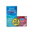 Durex Love Sex Natural Plus 12 Condoms + 3 Sensitive