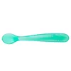 Chicco Duplo Soft Blue Silicone Spoon 6m+ 2 Units