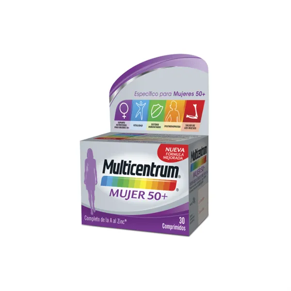 Multicentrum Woman 50+ 30 Tablets 