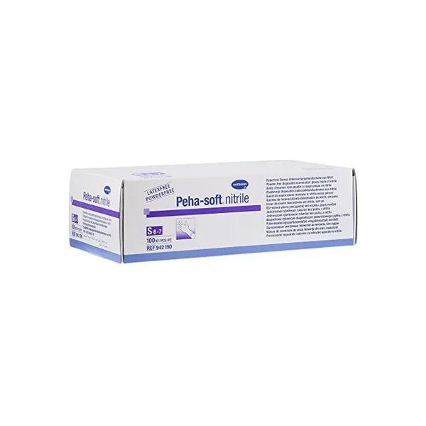 Hartmann Peha Soft Nitrile Gloves  Small Size 100 Units 