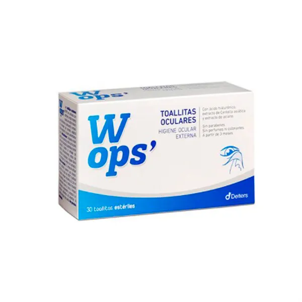 Deiters Wops Eye Wipes 30U