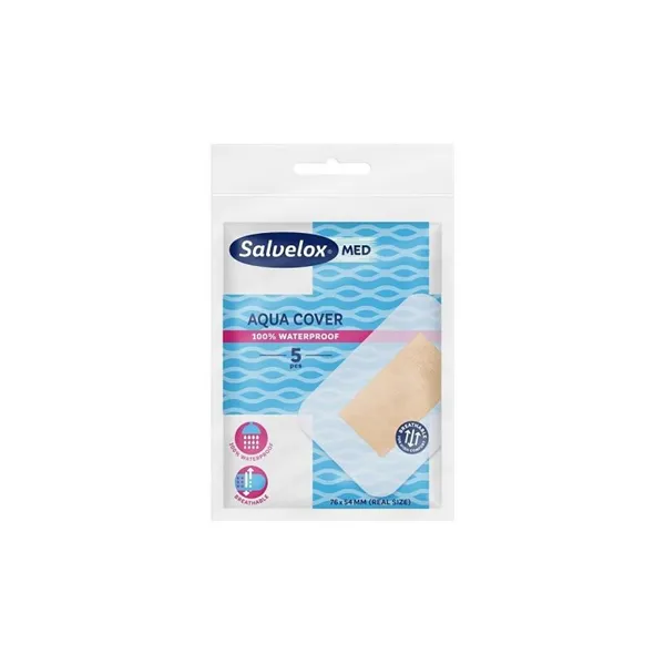 Salvelox Aqua Cover Dressings 5 Uts