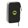 Двойной пенал Batman Game over Чёрный 12.5 x 19.5 x 4 cm Двойной пенал 29 Предметы
