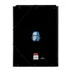 Žiedinis segtuvas Star Wars Rebellion Juoda A4 26 x 33.5 x 2.5 cm