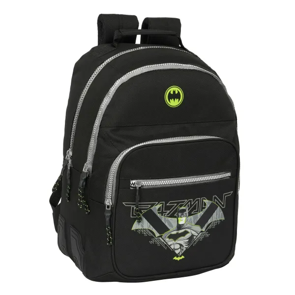 Mokyklinis krepšys Batman Game over Juoda 32 x 42 x 15 cm