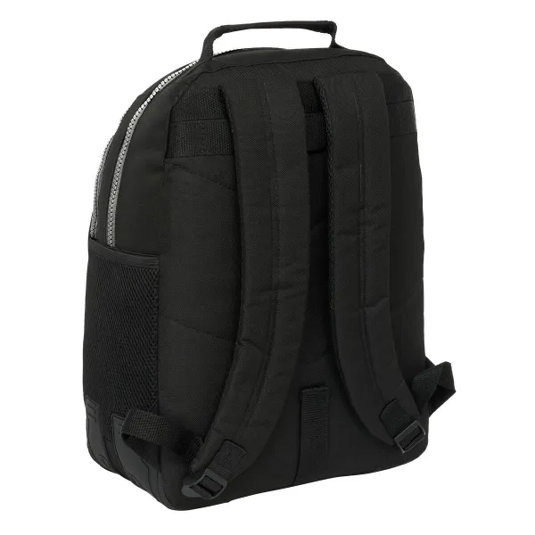Skolas soma Batman Game over Melns 32 x 42 x 15 cm