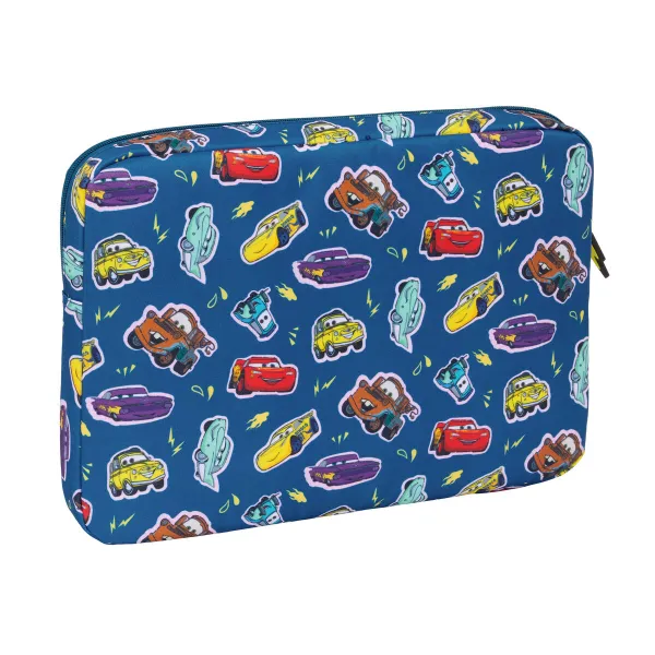 Laptop Cover Cars Racing Navy Blue 15,6'' 39,5 x 27,5 x 3,5 cm