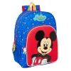 School Bag Mickey Mouse Clubhouse Good day Blue 33 x 42 x 14 cm