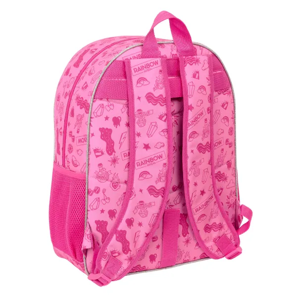 Skolas soma Rainbow High Shine Daudzkrāsains 33 x 42 x 14 cm