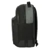 Skolas soma BlackFit8 Old school Melns Pelēks 32 x 42 x 15 cm
