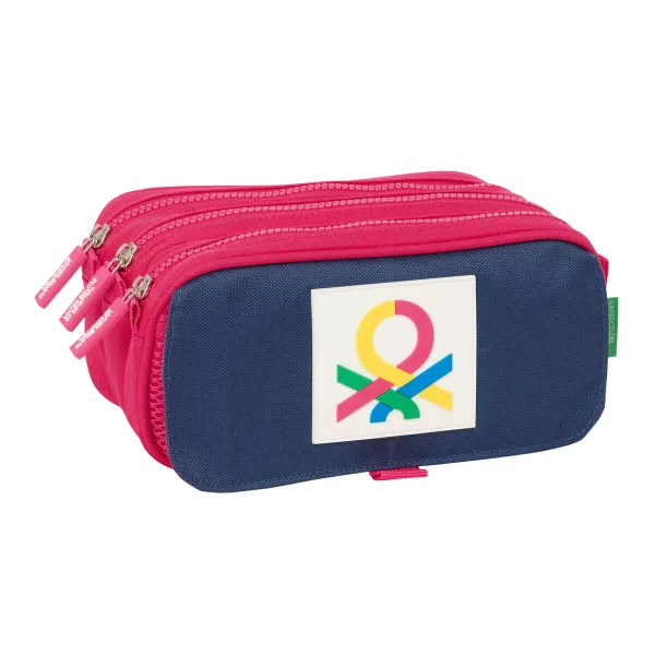 Несессер Benetton Cherry вишневый Тёмно Синий 21,5 x 10 x 8 cm