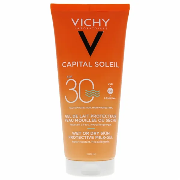 Vichy Ideal Soleil Milk-Gel Wet Skin Spf30 200ml