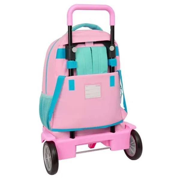 Школьный рюкзак с колесиками Benetton Dolce Разноцветный 33 x 45 x 22 cm