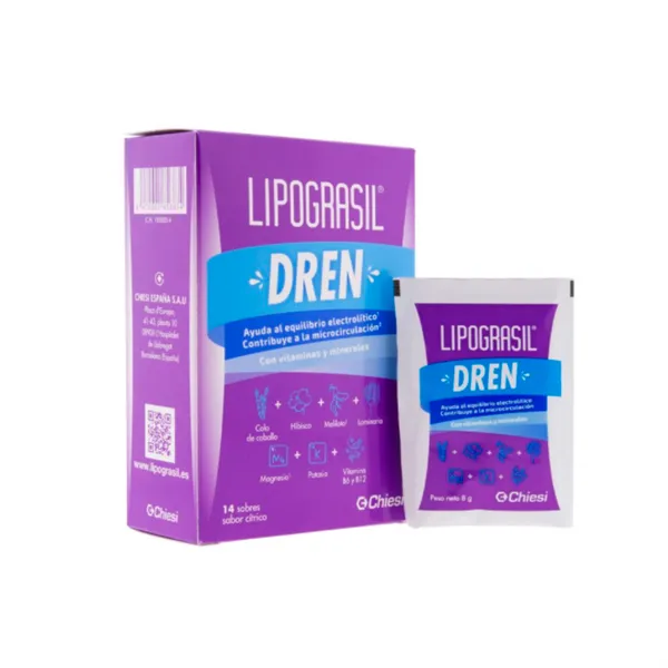 Lipograsil Dren Citrus Flavour 14 Sachets