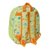 3D School Bag Safta Light Green 27 x 33 x 10 cm Lion